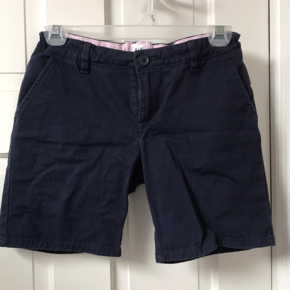 Gap girls size 12 navy shorts